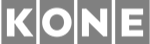 Image en niveaux de gris du logo de la société KONE
